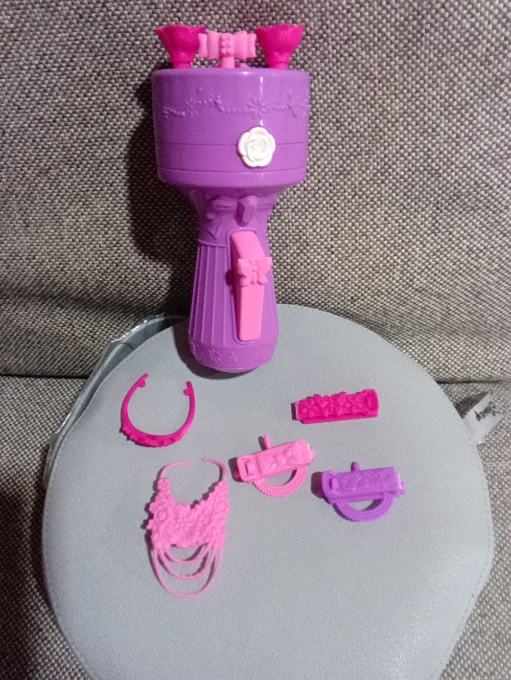 Barbie Accessory Set -Hair Clips, Tiara, Necklace